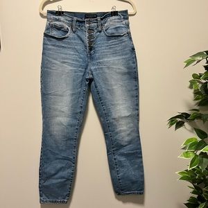 Lucky Brand Ava mid-rise crop jeans